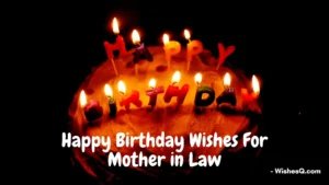 130+ Best Happy Birthday Wishes For Mother In Law
